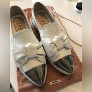 Miu Miu Platform Slip On Captie Shoe Sneaker